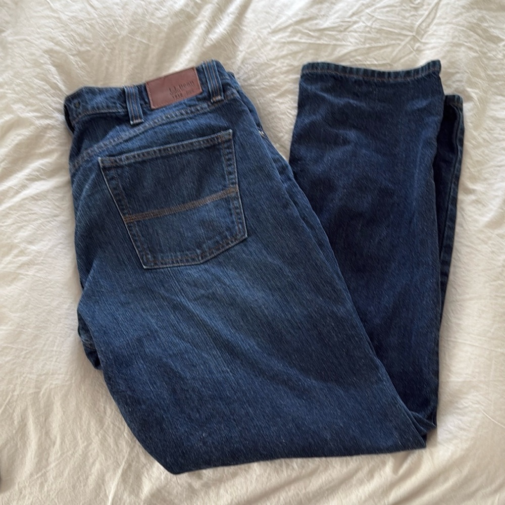 LL BEAN men’s 38x30 standard fit jeans